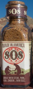 12 oz bottle of SOS Seasoning