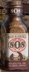 3 oz bottle of SOS Seasoning